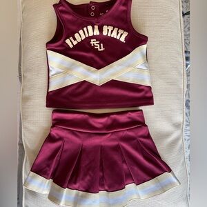 FSU Cheerleading outfit, 3T.
